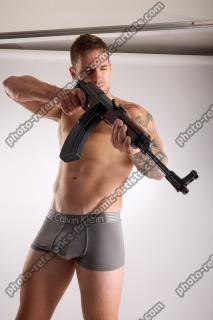 Piero Fighting Wiht Assault Rifle